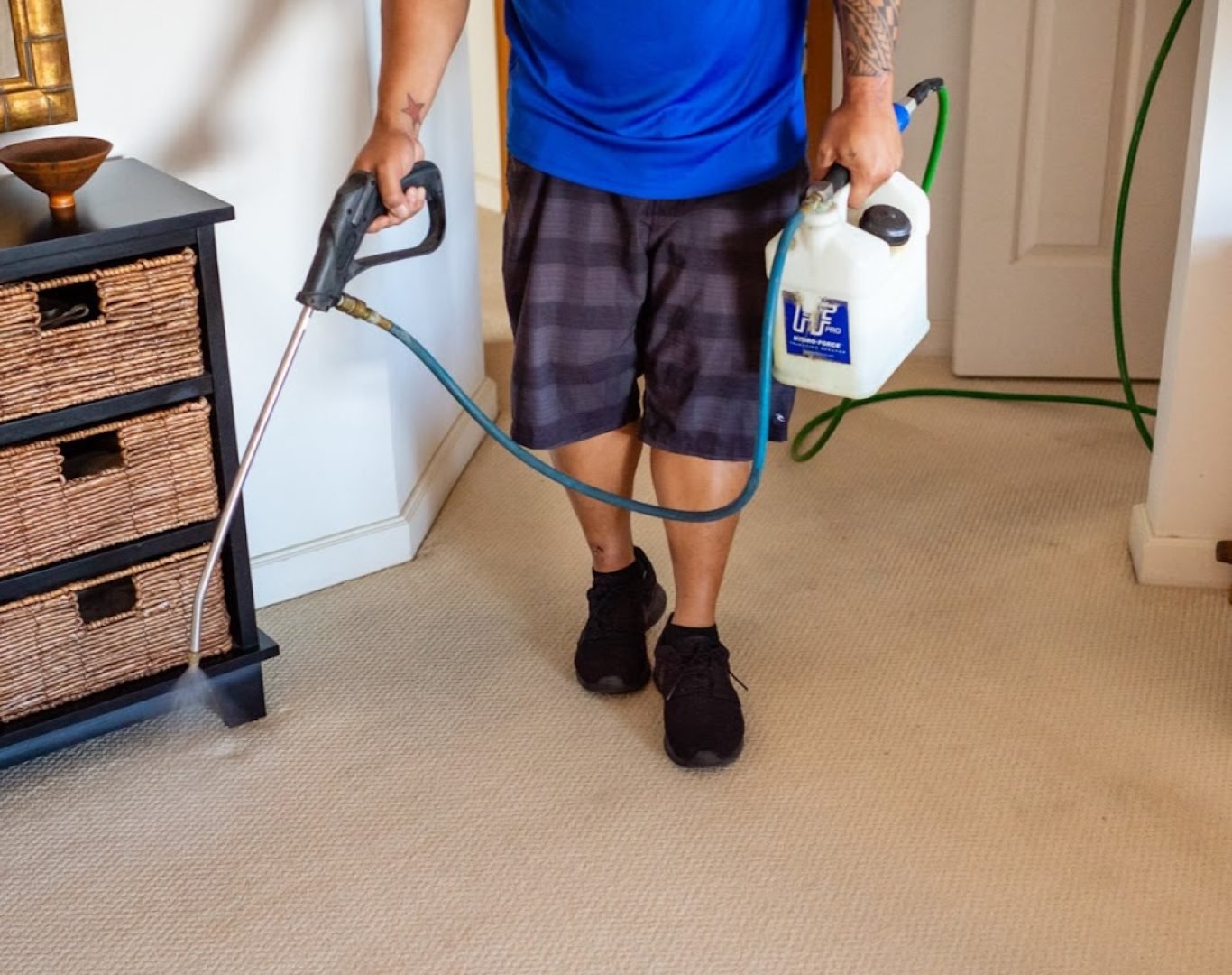 CSI Cleaning Services team performing commercial cleaning in Maui, HI near me